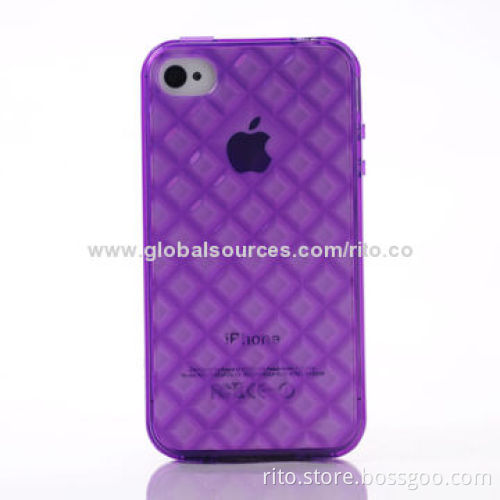 Water Cube Design TPU Hard Case for iPhone 4/4s, iPhone 5/5s